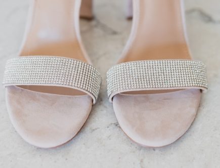 Chaussures élégantes pour invitée de mariage d'été