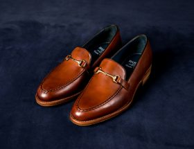 Paire de mocassins souples et élégants
