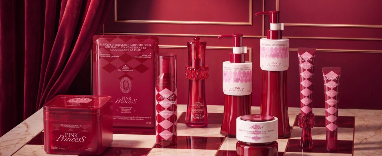 Gamme de soins PinkPrincess pour le contour des yeux, des lèvres et le cou