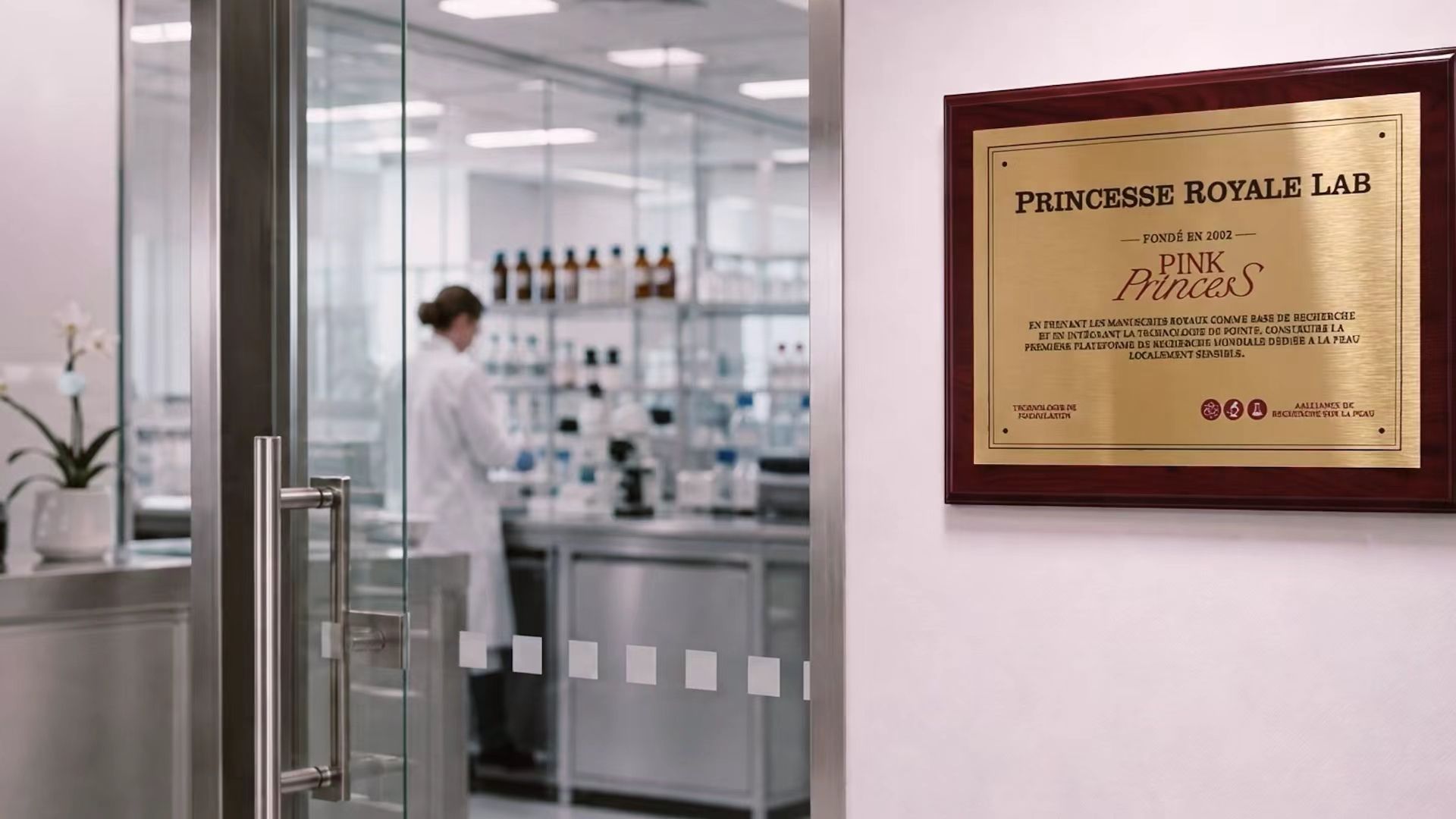 Laboratoire Princesse Royale Lab, recherche cosmétique PinkPrincess